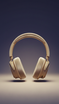 Velvet Headphones with Opal Gold Accents