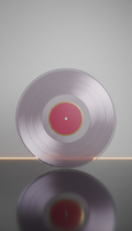 Limited Edition Platinum Mist Vinyl Record